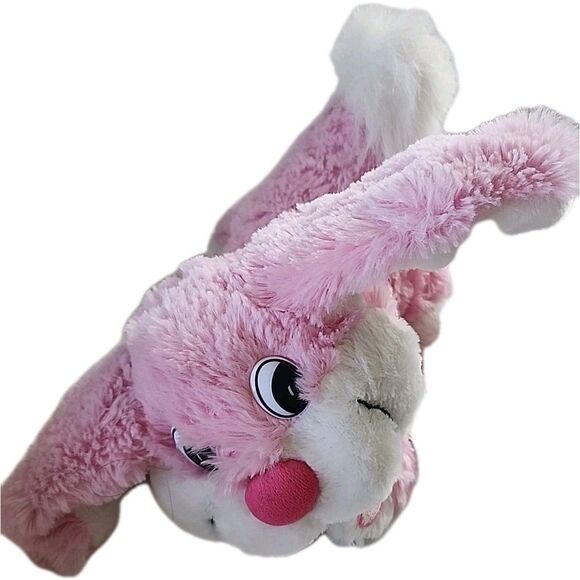 Dan Dee Singing Animated Plush Bunny Rabbit Pink Lights Peter Cottontail Easter - Picture 3 of 10